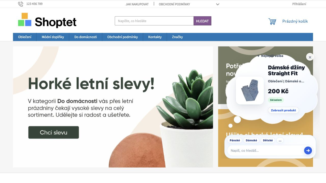 Sellni doporučuje konkrétní produkt z katalogu